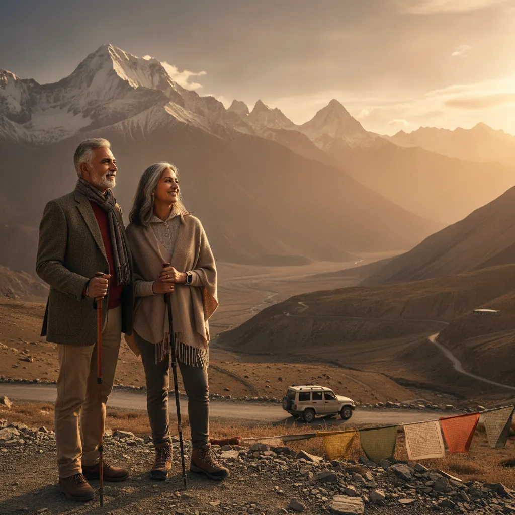 Ladakh for Indian Seniors: Conquering Altitude Sickness & Embracing Adventure with Marzi Holidays